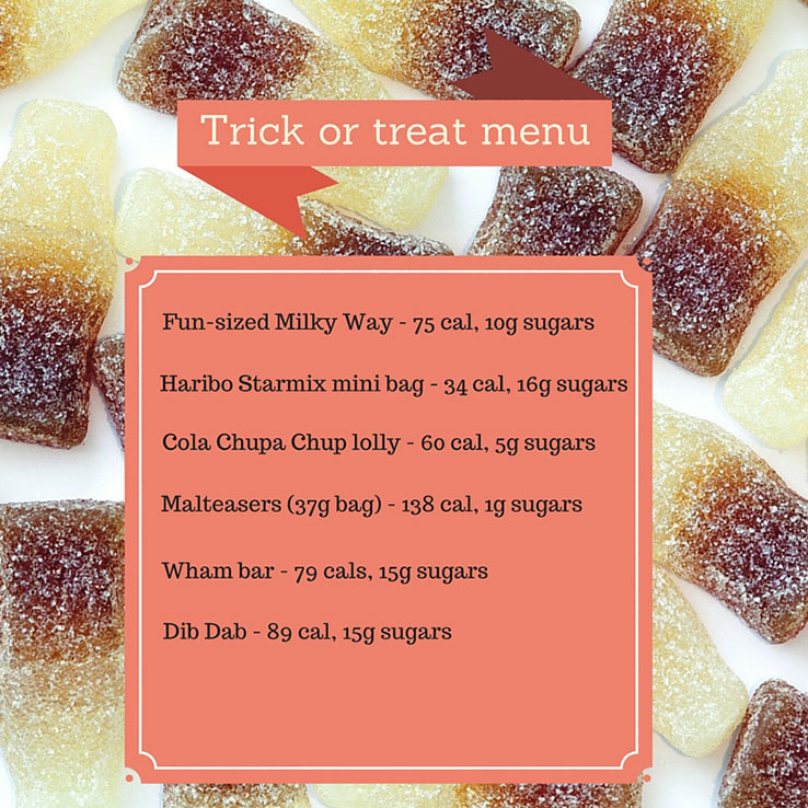 Trick or treat menu