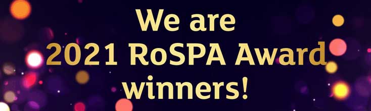 Rospa 2021 Gold Award