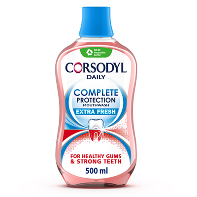 Corsodyl Complete Protection Mouthwash 500ml